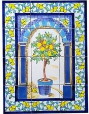 Piastrelle dipinte a mano