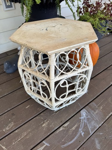 Vintage chinoiserie rattan - vintage,