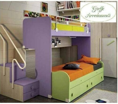 Letto castello scorrevole - letto,