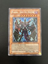 YU GI OH CARTA PLASMA EROE DEL DESTINO RARA SEGRETA CT04-IT003 ED LIMITATA DECK