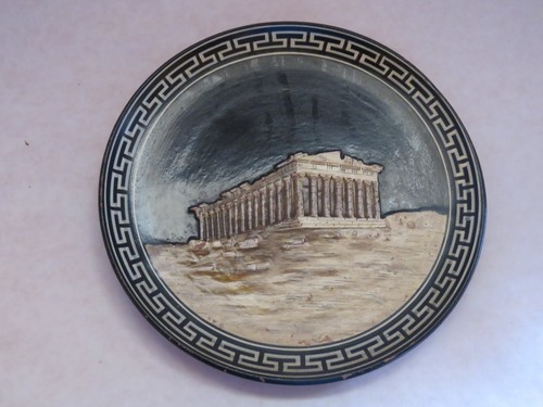 Piatto decorativo ceramica - in,