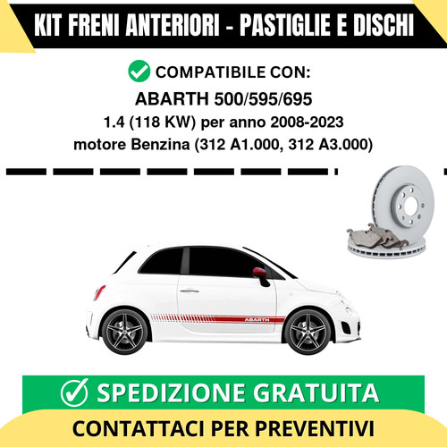 Kit freni anteriori - kit,