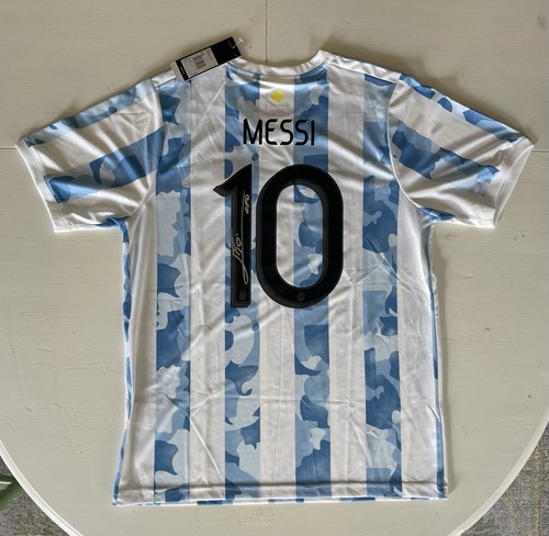 Maglia firmata lionel messi - maglia,