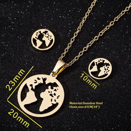 Set collana orecchini - set, e