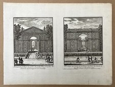 2 Gravures Anciennes Perelle