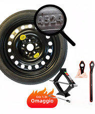 Ruotino di Scorta 17" per VOLKSWAGEN VW GOLF (Cric Omaggio) 125/80R17 DOT4524