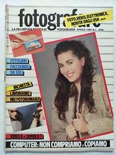 FOTOGRAFARE APRILE 4-1986 NIKON 200-400 - OLYMPUS OM-40 - FOTOROMANZI RIVISTA