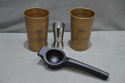 Bacardi cuba libre gold tin - gold,