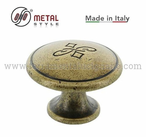 Pomolo pomello anticato - pomolo,