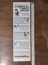 Due pubblicità vintage del