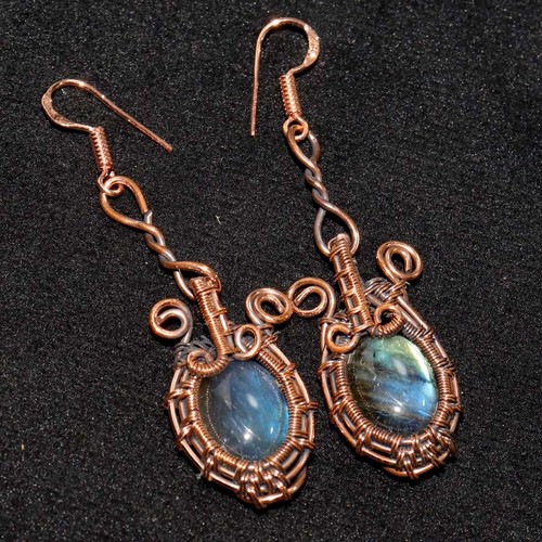 Orecchini labradorite - orecchini, in