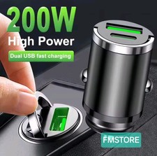 CARICABATTERIE DA AUTO USB CARICATORE CELLULARE ACCENDISIGARI UNIVERSALE Kkk