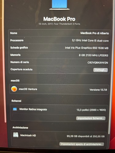 Apple macbook pro - macbook, 13"
