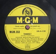 George Shearing  78RPM / How`s