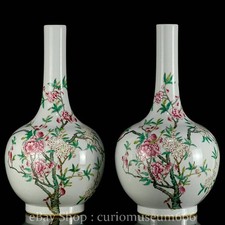 Coppia vasi bottiglia 16"