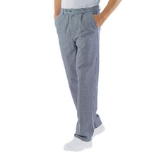 Pantalone Cuoco Pied De Poule in cotone Isacco pizzaiolo sale e pepe trouser