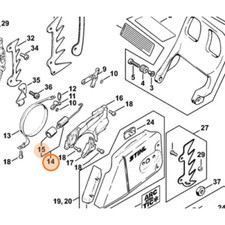 STIHL MOLLA DI TRAZIONE PER