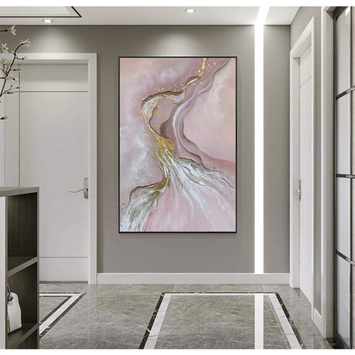Quadro moderno dipinto mano - quadro,