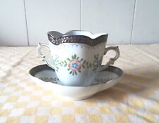 Tazza Tazzina e piattino da tè in porcellana francese GIRAUD Limoges