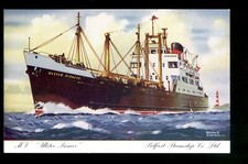 CB0069 - Belfast SS Co. Coaster - Ulster Pioneer - Artist John S Smith. postcard