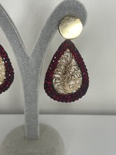 ORECCHINI Con Strass Eleganti