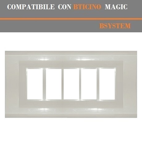 Placca bianco pvc - placca,