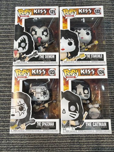 Funko pop rocks kiss - pop, set