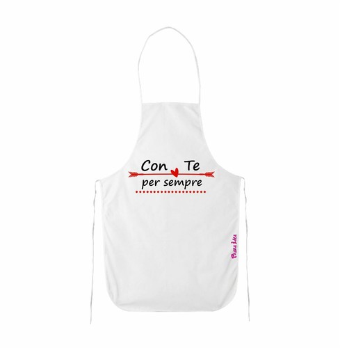 Grembiule bianco cucina - bianco,