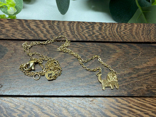 Collana moderna placcata oro