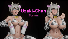 Uzaki Girls Milk Cow - Figura