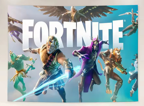 Nuovo fortnite flag - flag, 2x3.5