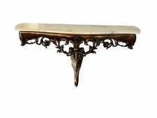 Console parete ottone - console,