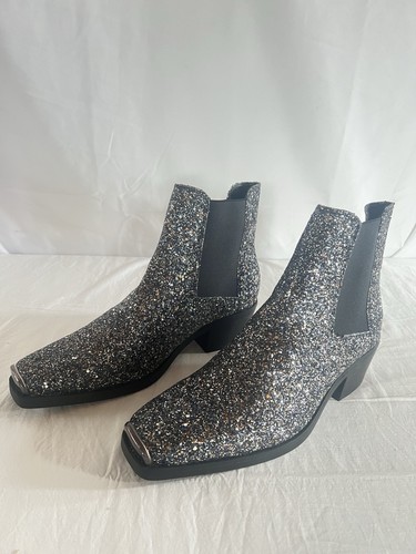 Asos stivali scintillanti neri - stivali,
