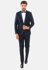 Tuxedo men's hammered dress