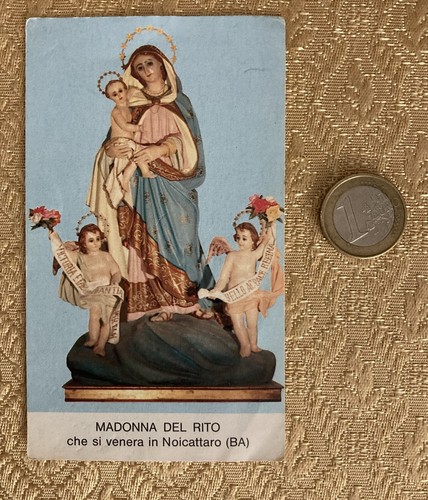 Santino holy card noicattaro - holy,