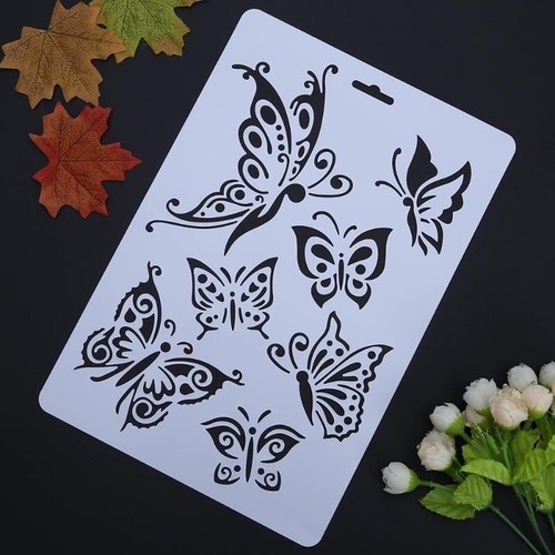 Stencil strati farfalla - a,