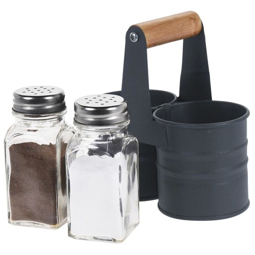 Saliera pepiera vetro set - vetro,