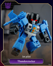 Blokes Transformers Defender versione 01 Thundercracker robot assemblaggio model kit