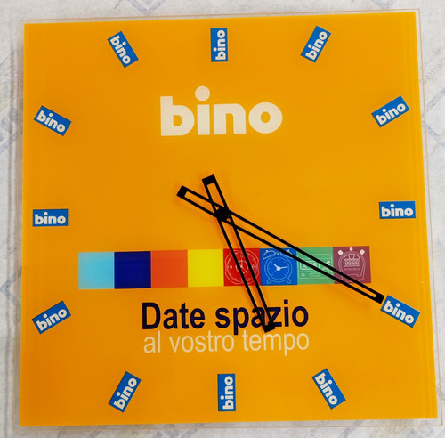 Bino orologio parete - da,