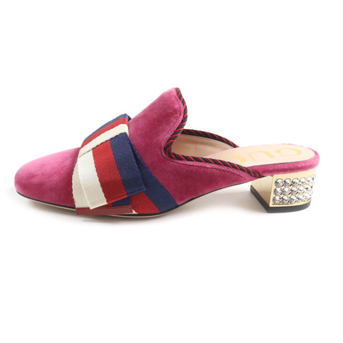 Gucci web nastro perline punta - web,