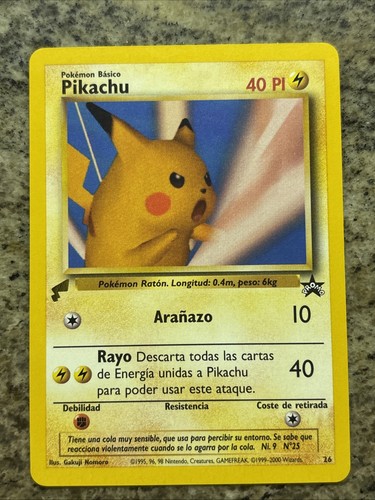 Pikachu spagnolo 2000 - 26,