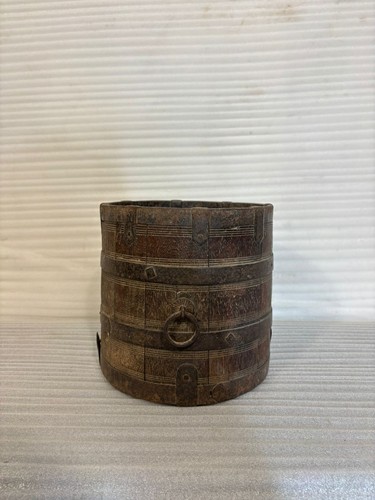 Fioriera secchiello legno - a,
