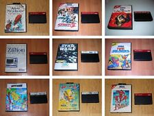 SEGA MASTER SYSTEM - TITULOS EUROPEOS S-Z CON CAJA ORIGINAL