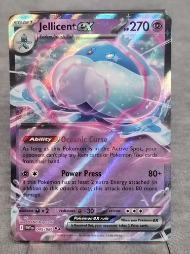 Jellicent pokemon - ex, (45/86)