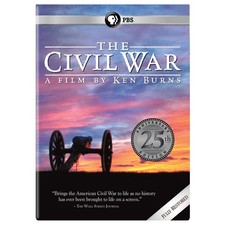 The Civil War: A Film di Ken Burns (DVD, 2015, cofanetto 6 dischi 25° anniversario)