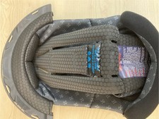 Cuscino testa per casco moto