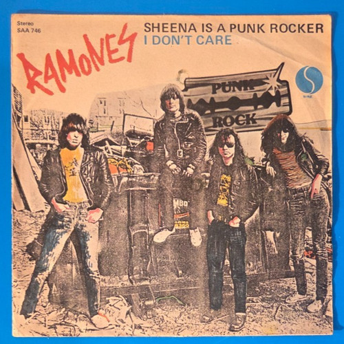 Ramones sheena is - 7",