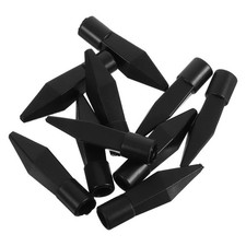  10 pezzi di freccia in gomma sicuri per accessori per la caccia all'aperto per