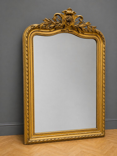 Grande specchio legno - in,