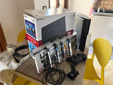 CONSOLE SONY PS3 PLAYSTATION  SLIM 160 GB + 5 GIOCHI + PLAYSTATION EYE CAM TELEC